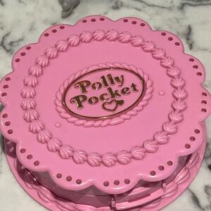 Pink Polly Pocket - Surprise Party - vintage (1994) almost complete